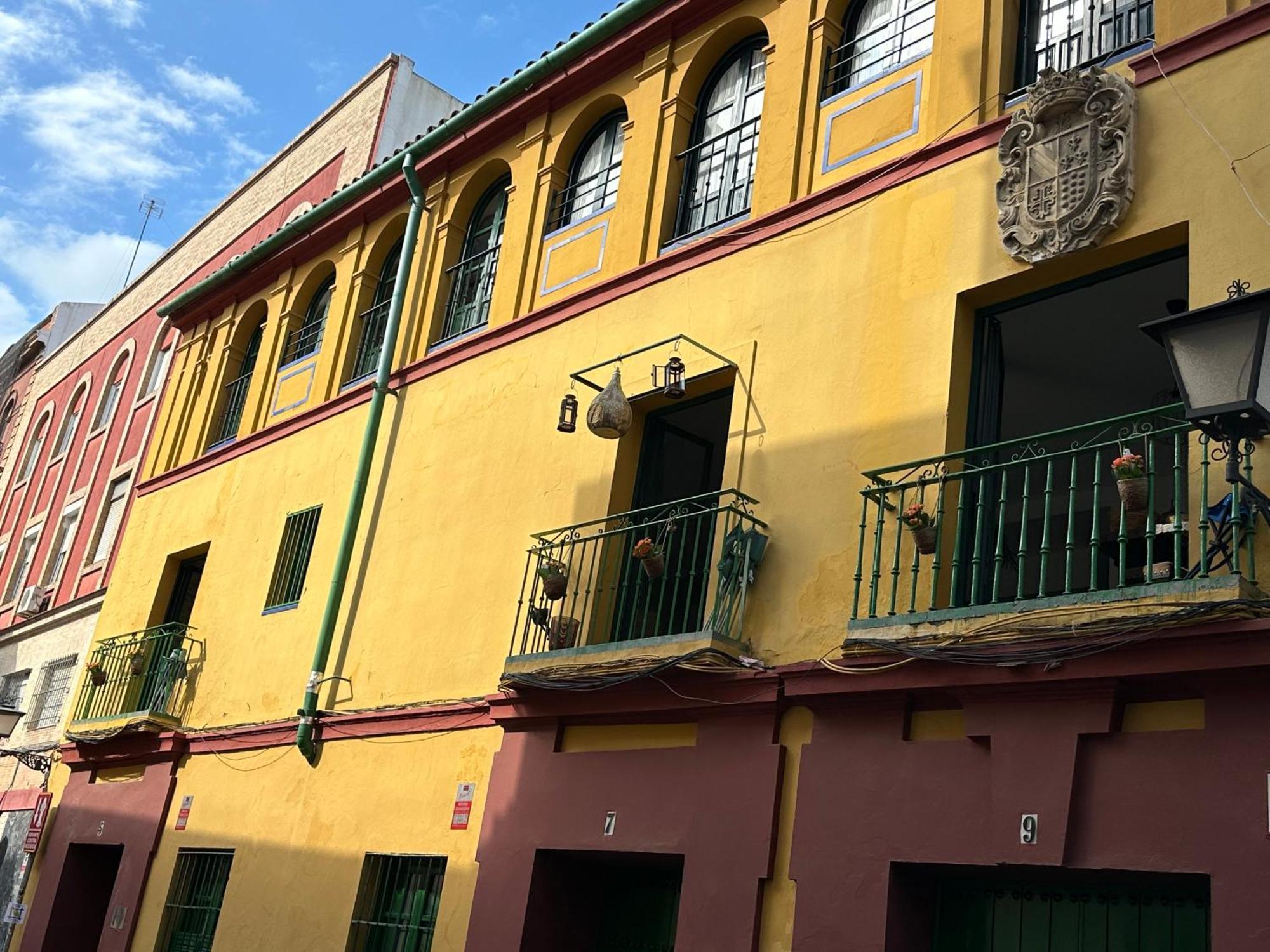 Casa Duque Compartida Familiar 1-Habitacion Con Bano Propio 塞维利亚 外观 照片